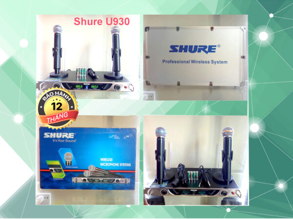 Micro không dây Shure U930