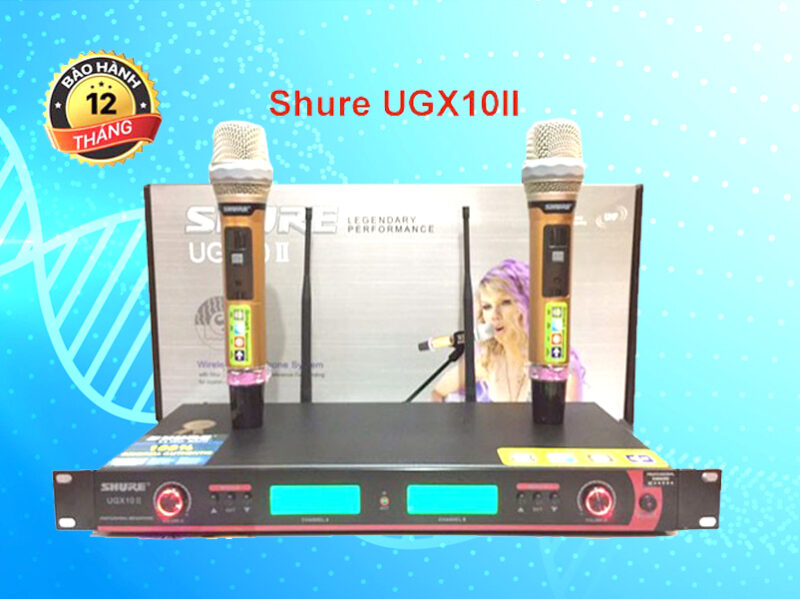Micro không dây Shure UGX10 II